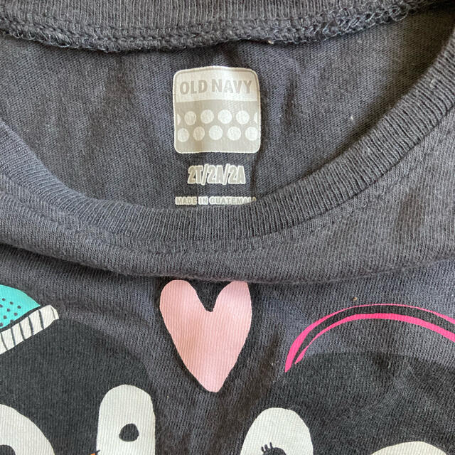 Old Navy(オールドネイビー)のキッズ　カットソー　90 キッズ/ベビー/マタニティのキッズ服女の子用(90cm~)(Tシャツ/カットソー)の商品写真