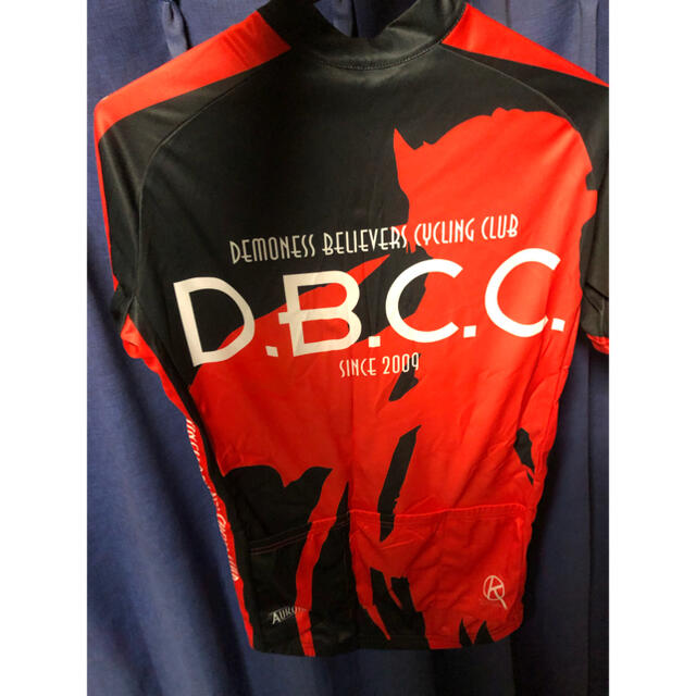 AURORA(アウロラ)のろんぐらいだぁす! DBCC サイクルジャージ　サイクルパンツ　セット　Lサイズ スポーツ/アウトドアの自転車(ウエア)の商品写真