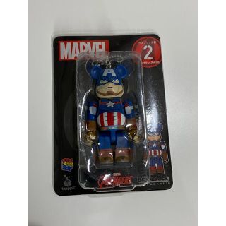 メディコムトイ(MEDICOM TOY)のMARVEL Happyくじ 2 キャプテン・アメリカ　BE@RBRICK(アメコミ)