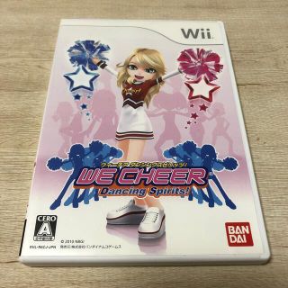 バンダイ(BANDAI)のWE CHEER wii(家庭用ゲームソフト)