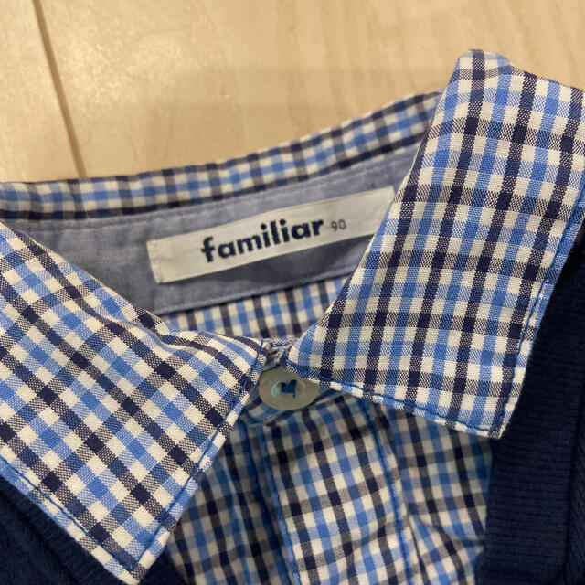 familiar(ファミリア)の【familiar】男の子 フォーマル スーツ　上下　90 キッズ/ベビー/マタニティのキッズ服男の子用(90cm~)(ドレス/フォーマル)の商品写真