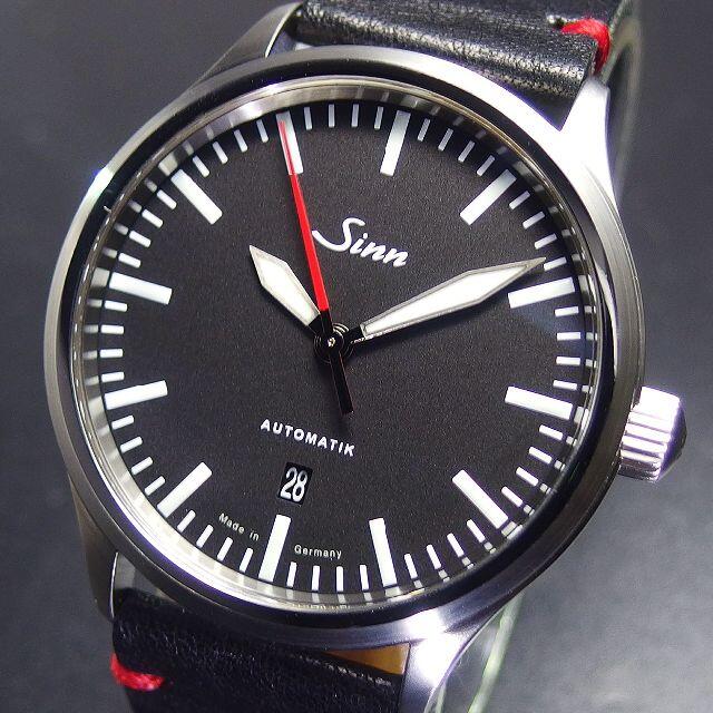 SINN(シン)の定価33万円 超美品 SINN 836 自動巻き 43㎜ 100ｍ防水 ジン 箱 メンズの時計(腕時計(アナログ))の商品写真