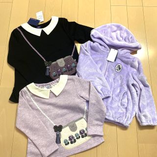 アナスイミニ(ANNA SUI mini)の【ご専用】ANNA SUImini 130＆110【新品】♡3点♡(Tシャツ/カットソー)