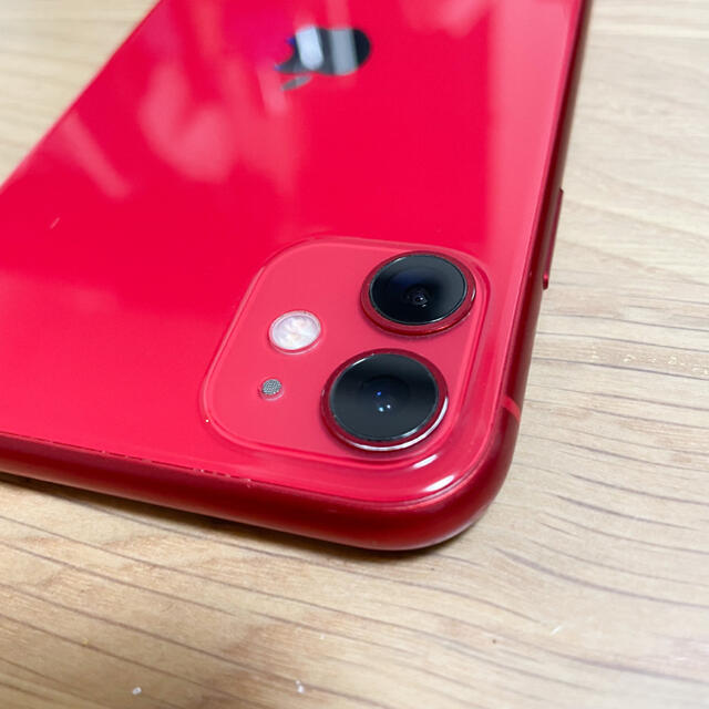 iPhone 11 (PRODUCT)RED 64 GB SIMフリー　残債なしAPPLE