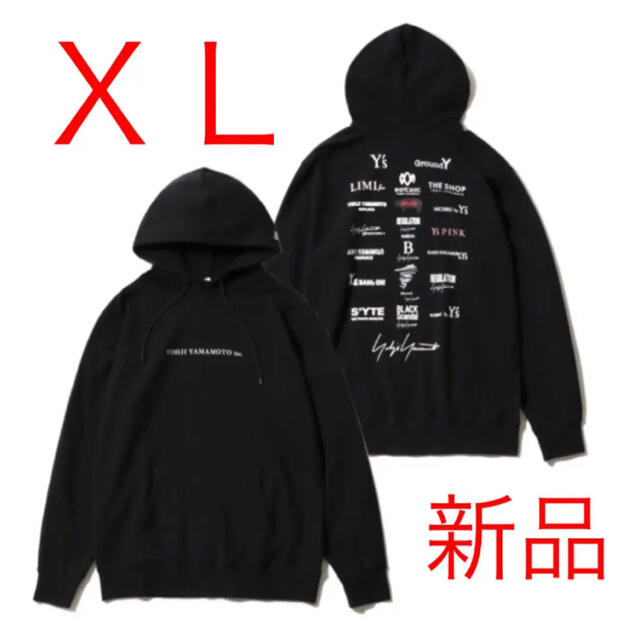 Yohji Yamamoto x New Era プルオーバーパーカー XL