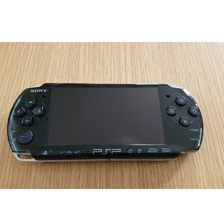 プレイステーションポータブル(PlayStation Portable)のPSP3000 ピアノブラック  動作品  良品(携帯用ゲーム機本体)