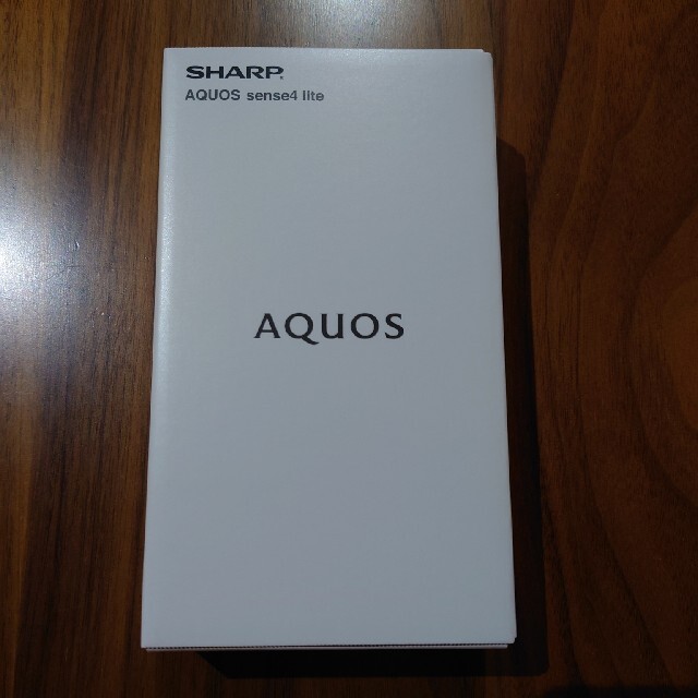 シャープ AQUOS sense4 lite　ブラック