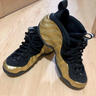 ナイキ(NIKE)の【NIKE】 AIR FOAMPOSITE ONE "GOLD"(スニーカー)