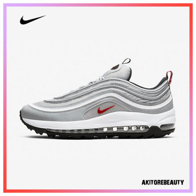 NIKE Air Max 97 Golf 'Silver Bullet 29cm