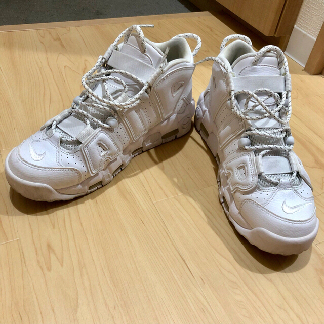 【NIKE】AIR MORE UPTEMPO "TRIPLE WHITE"