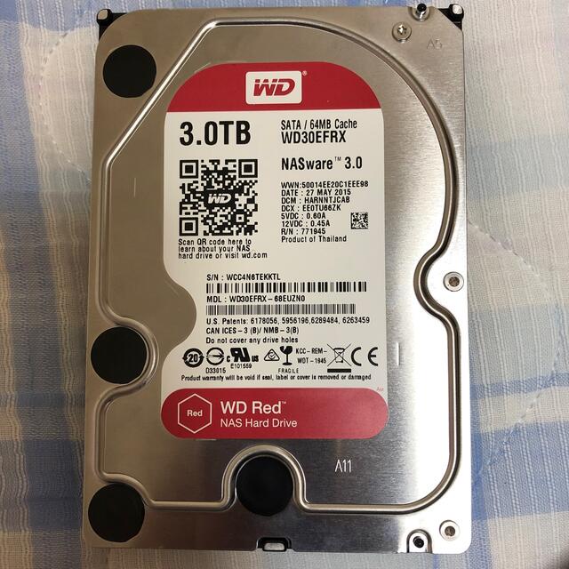 WD RED WD30EFRX 3TB HDD