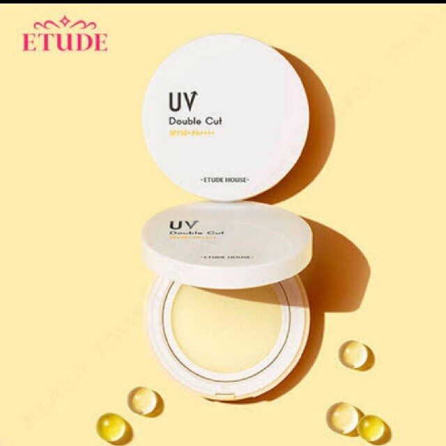 ETUDE HOUSE(エチュードハウス)のエチュードハウス 日焼け止めクッション uvダブルカット コスメ/美容のボディケア(日焼け止め/サンオイル)の商品写真