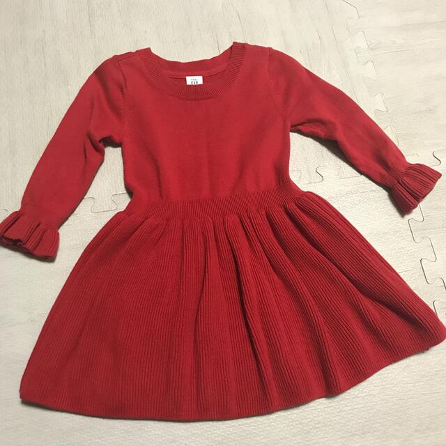 GAP(ギャップ)のもふもふねこ様専用 キッズ/ベビー/マタニティのキッズ服女の子用(90cm~)(ワンピース)の商品写真