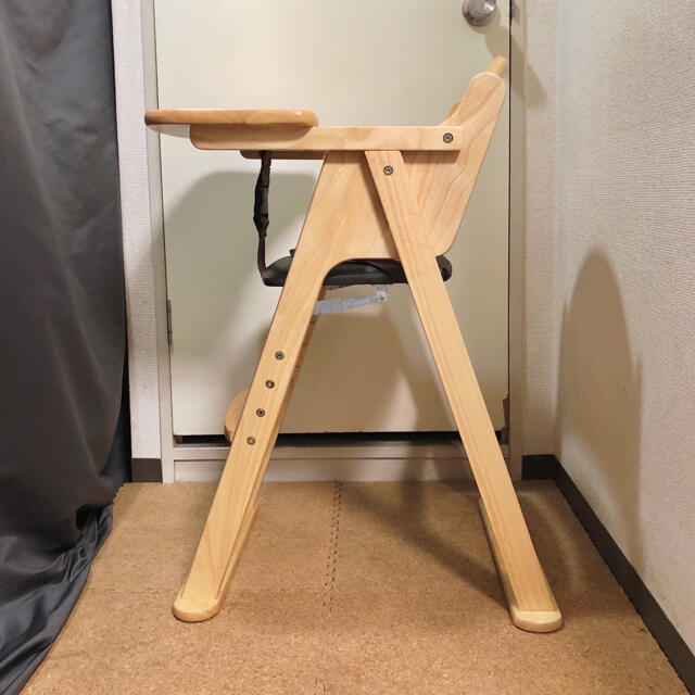 KATOJI(カトージ)のKATOJI カトージ 木製ハイチェア   ベビーチェア　子供用椅子　ハイチェア キッズ/ベビー/マタニティの寝具/家具(その他)の商品写真