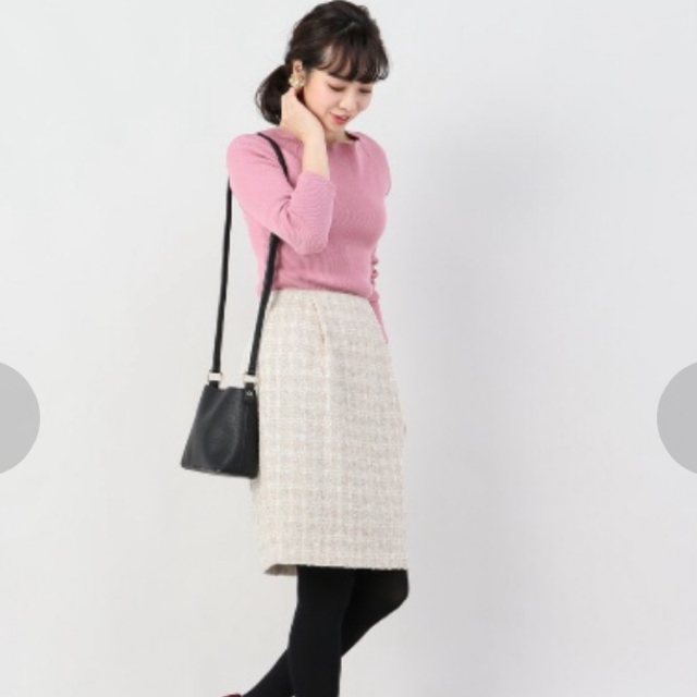 La TOTALITE ♡ ラメツィードコクーンスカート