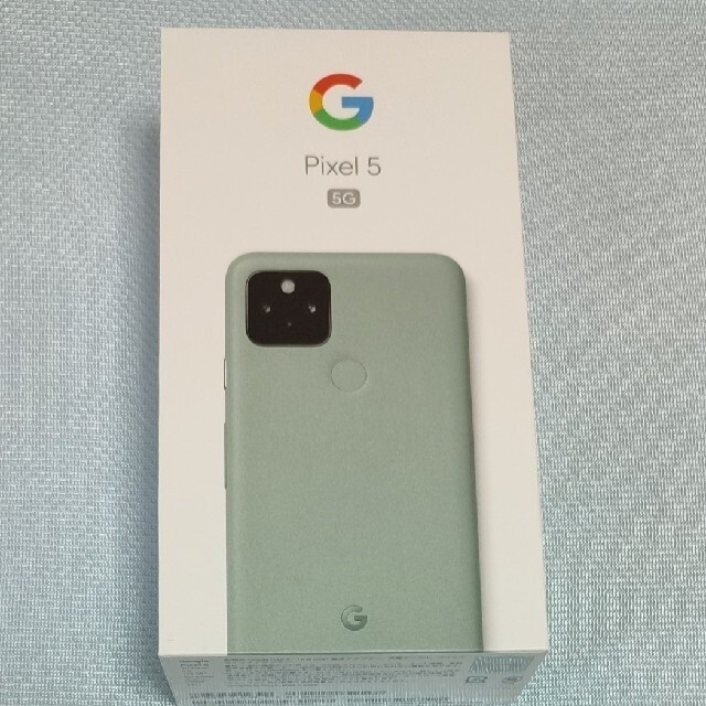新品未使用品　Google Pixel5  SIMフリー au　グリーン