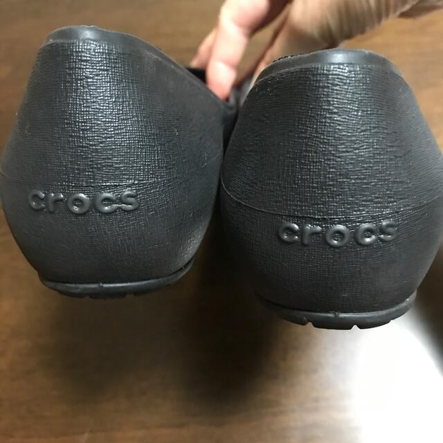 crocs(クロックス)のクロックス パンプス 黒 W6 レディースの靴/シューズ(ハイヒール/パンプス)の商品写真