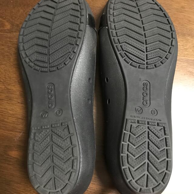 crocs(クロックス)のクロックス パンプス 黒 W6 レディースの靴/シューズ(ハイヒール/パンプス)の商品写真