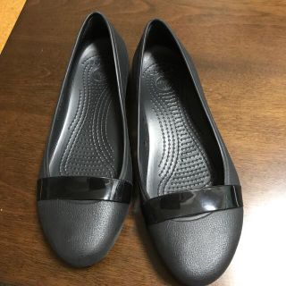 クロックス(crocs)のクロックス パンプス 黒 W6(ハイヒール/パンプス)