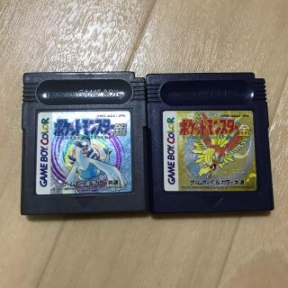 ゲームボーイ(ゲームボーイ)のポケットモンスター　金銀(家庭用ゲームソフト)