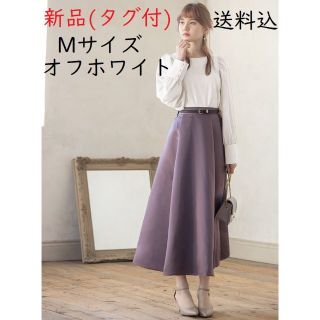 グレイル(GRL)の【タグ付新品】GAL 秋物  ボリュームスリーブブラウス オフホワイト M(シャツ/ブラウス(長袖/七分))