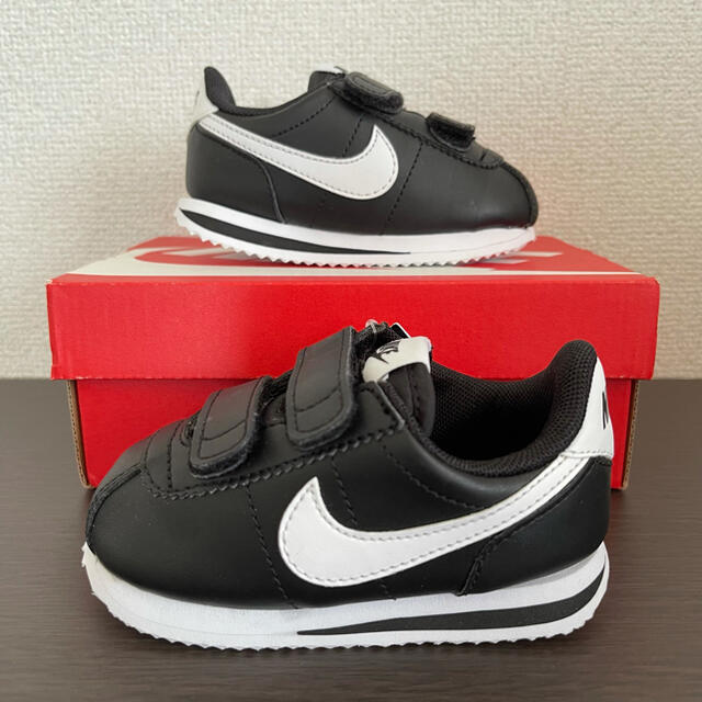 NIKE(ナイキ)の新品！NIKE CORTEZ BASIC SL (TDV) Black キッズ/ベビー/マタニティのベビー靴/シューズ(~14cm)(スニーカー)の商品写真