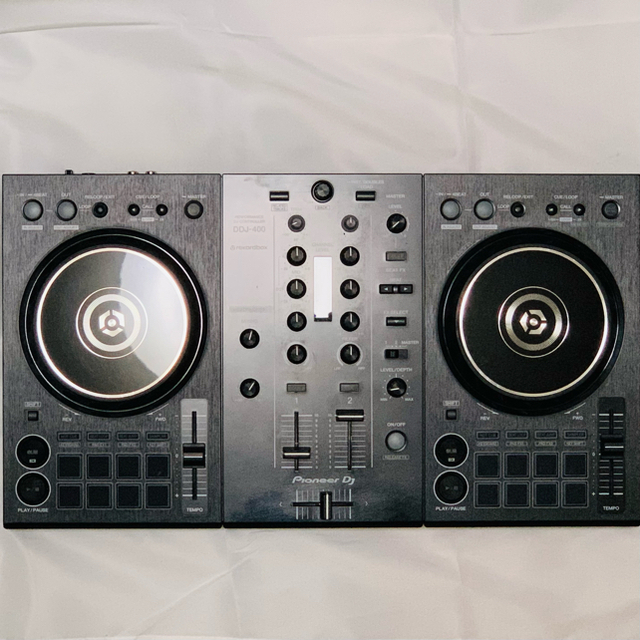 Pioneer(パイオニア)のDJコントローラー　Pioneer DDJ-400 DJコントローラー 動作品 楽器のDJ機器(DJコントローラー)の商品写真