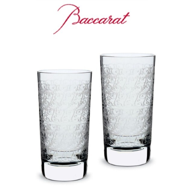 Baccarat ローハン ハイボール ペア グラス |