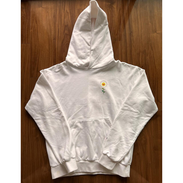 J Balvin村上隆　Blanco  Flower Hoodie sサイズ