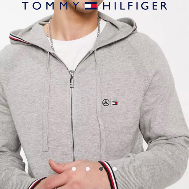 TOMMY HILFIGER(トミーヒルフィガー)のトミーヒルフィガー  パーカー 日本のLサイズ相当 メンズのトップス(カーディガン)の商品写真