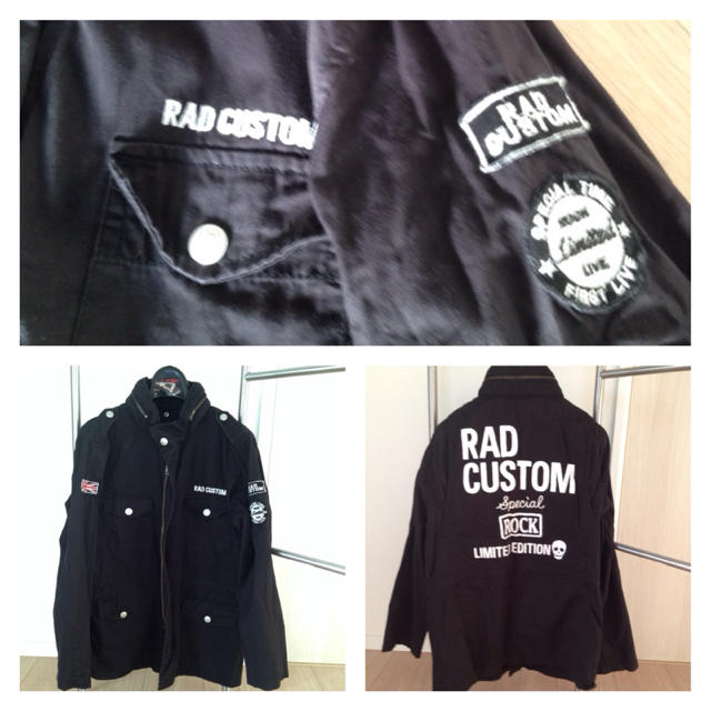 RAD CUSTOM(ラッドカスタム)のRAD CUSTOM  3wayモッズコート 140cm キッズ/ベビー/マタニティのキッズ服男の子用(90cm~)(コート)の商品写真