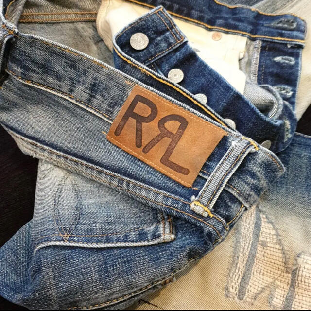 RRL(ダブルアールエル)の早い者勝ち⭐︎RRL ラルフローレン ダブルアールエル ジーンズ 32×32 メンズのパンツ(デニム/ジーンズ)の商品写真