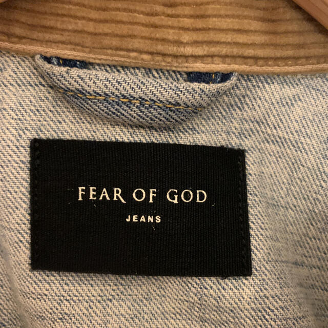 FEAR OF GOD(フィアオブゴッド)の美品fear of god Selvedge Denim Long Jacket メンズのジャケット/アウター(Gジャン/デニムジャケット)の商品写真