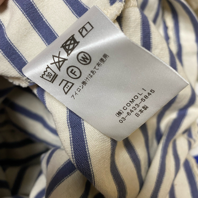 COMOLI(コモリ)のcomoli ボーダー レディースのトップス(カットソー(長袖/七分))の商品写真
