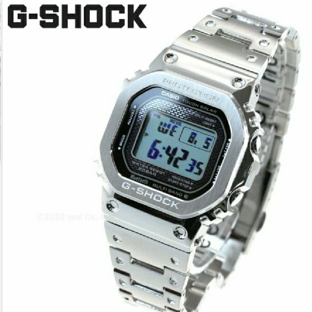 G-SHOCK フルメタル シルバー 木村拓哉 GMW-B5000D-1JF 【ネット限定