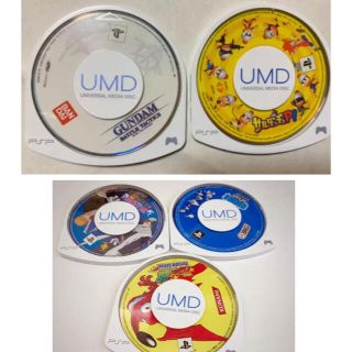 バンダイナムコエンターテインメント(BANDAI NAMCO Entertainment)のUMD PSPメディア 5枚セット(携帯用ゲームソフト)