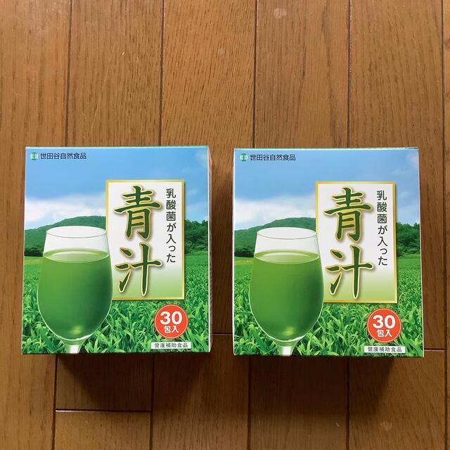 【新品】世田谷自然食品 青汁 乳酸菌 30包入  ×  2箱