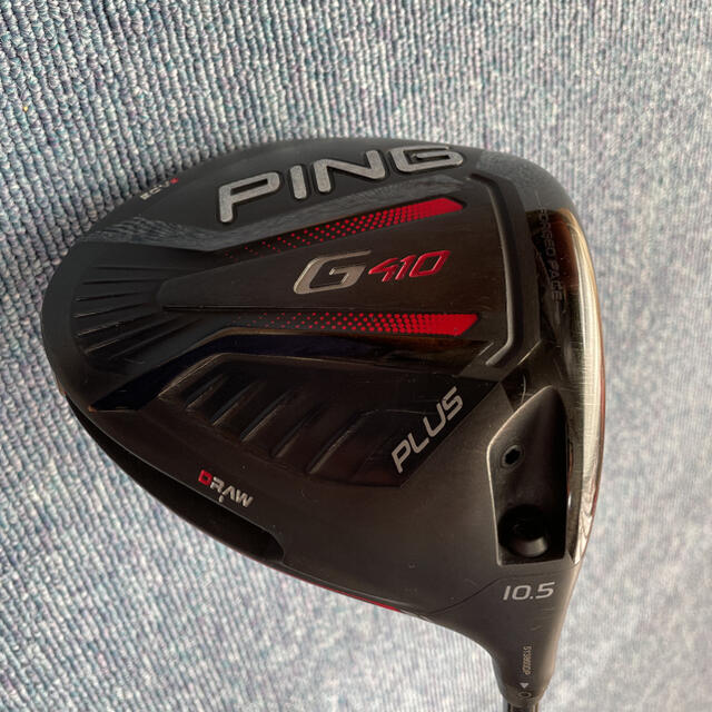 PING》ピン G410 PLUS ドライバー 純正Sシャフト 美品10.5°