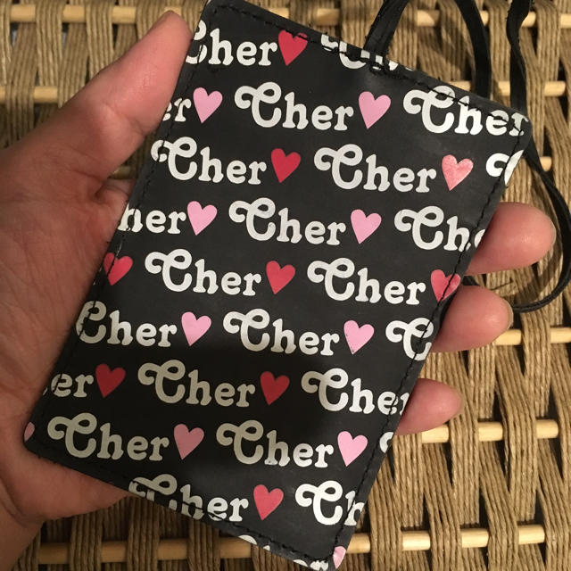 Cher(シェル)のcher♡のカードケース レディースのファッション小物(名刺入れ/定期入れ)の商品写真