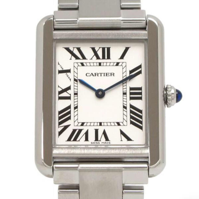 春夏新作モデル Cartier - Cartier タンクソロ　SM 美品 腕時計