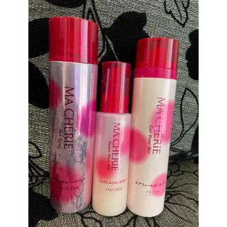 シセイドウ(SHISEIDO (資生堂))のお値下しました♡♡ 旧マシェリ 資生堂 化粧品 ミルク ３本セット 廃盤商品(ヘアスプレー)