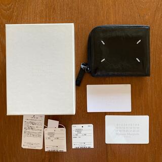 マルタンマルジェラ(Maison Martin Margiela)のメゾンマルジェラ  黒色　折り財布　箱・紙タグの付属品あり(折り財布)