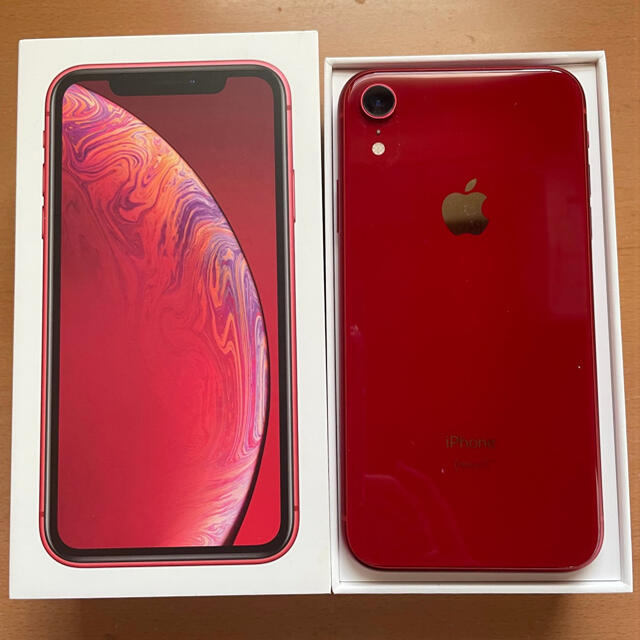 64GB初期化iPhone XR RED 64 GB au【お値下げしました】