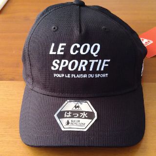 ルコックスポルティフ(le coq sportif)のメンズルコック　撥水メッシュキャップ(キャップ)