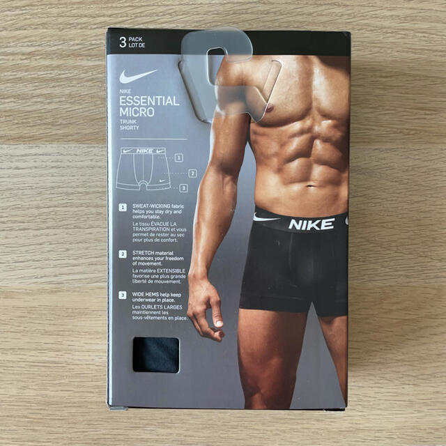 NIKE(ナイキ)のNIKE ボクサーパンツ　Sサイズ　3枚セット メンズのアンダーウェア(ボクサーパンツ)の商品写真