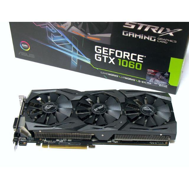 ASUS STRIX GeForce GTX 1060 6GB GAMING192bit-ビデオメモリ