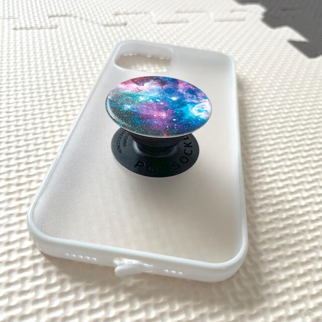 iPhone12 Pro ポップソケット　ポップグリップ　カバー　クリア スマホ/家電/カメラのスマホアクセサリー(iPhoneケース)の商品写真