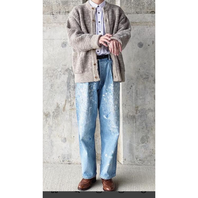 herill wagamama tokyo tuck splash denim - パンツ