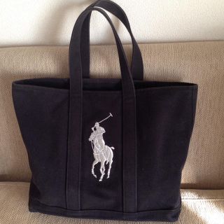 ラルフローレン(Ralph Lauren)のラルフローレン☆トートバッグ、黒(トートバッグ)