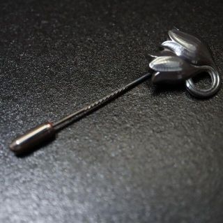 D8262 ジョージジェンセン プリュム リーフ ブローチ SV925 箱 anesp.mr